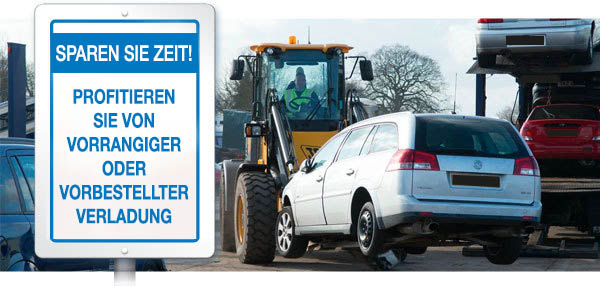Verladung von Fahrzeugen
