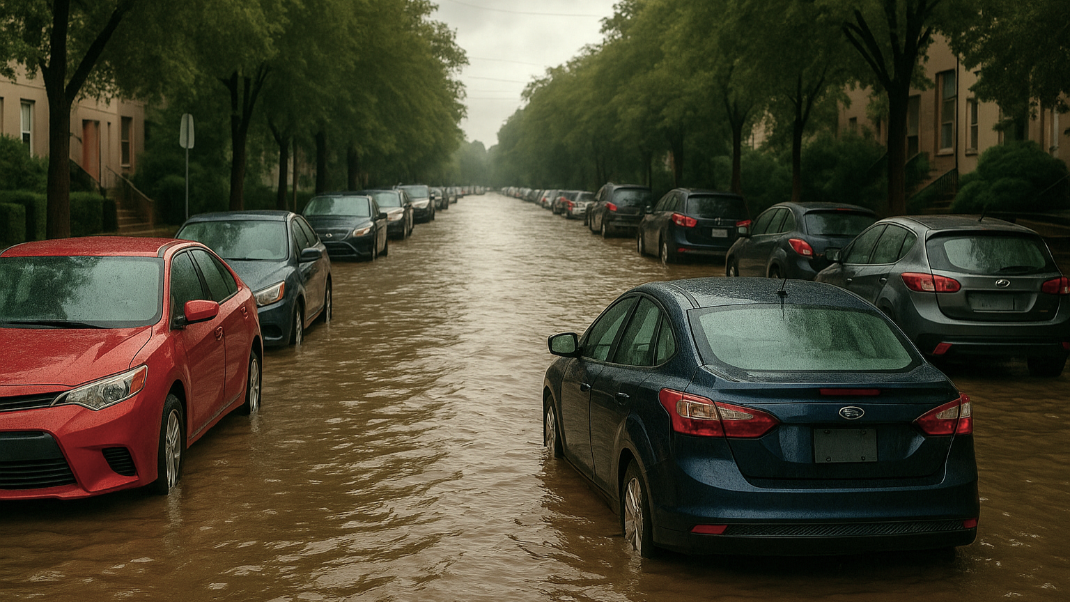 Auto mit Wasserschaden