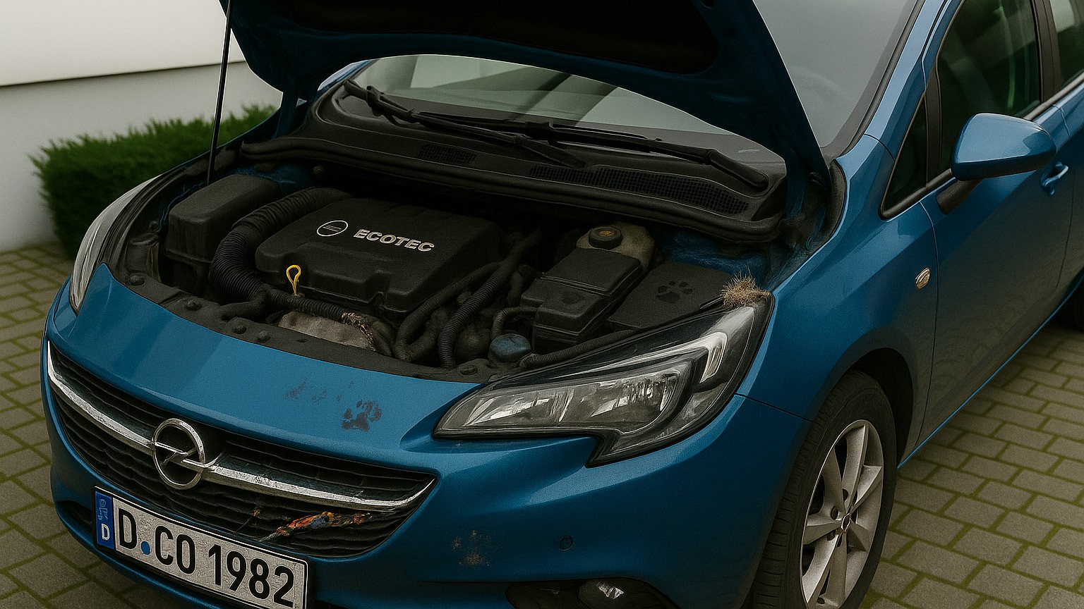 Marderschaden am Auto