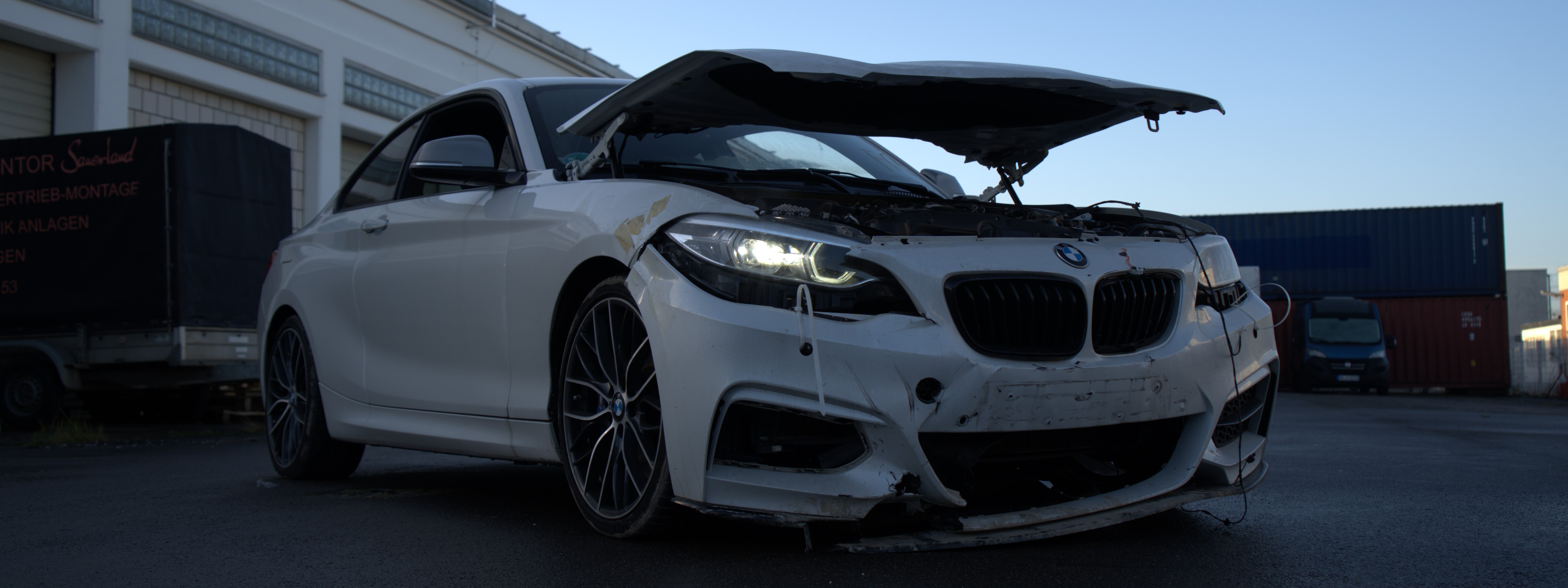 BMW M240i Frontschaden