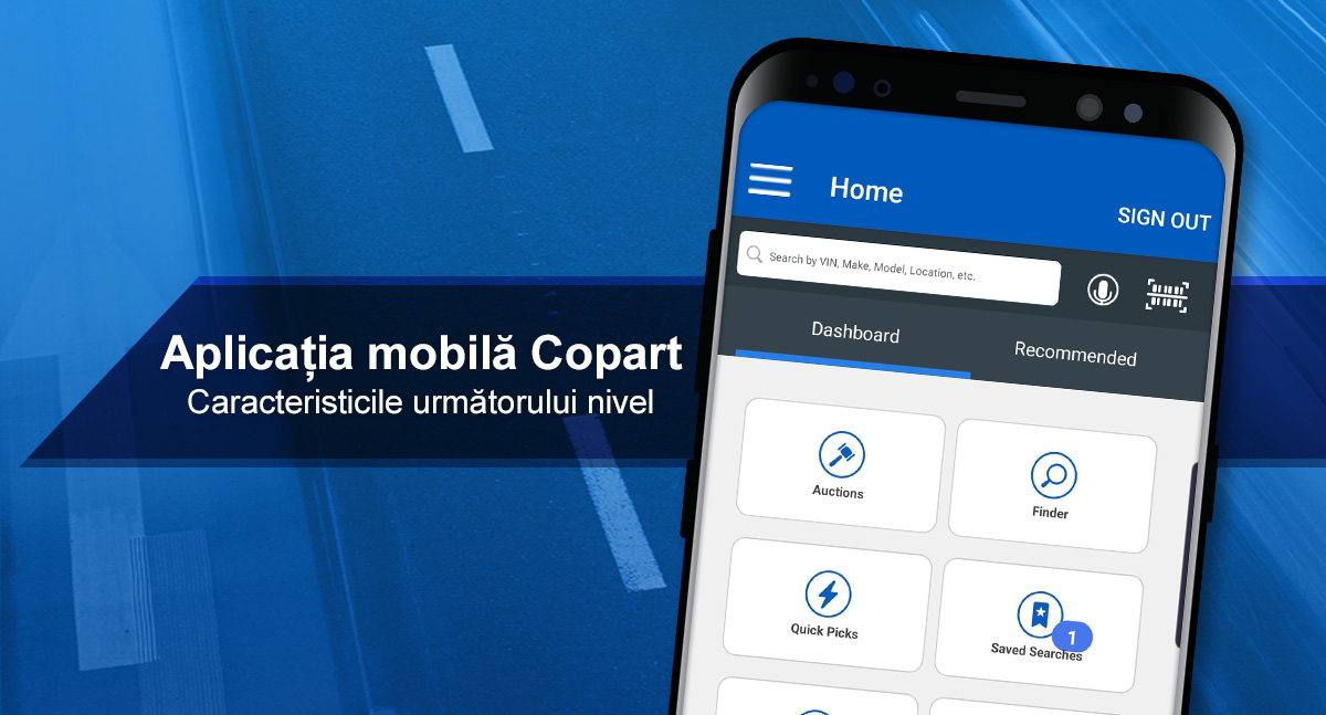 Copart Mobile App Banner